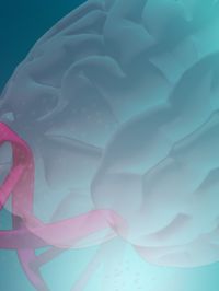 The Neurogenetics and Dementia Research Group - DNA and a brain graphic