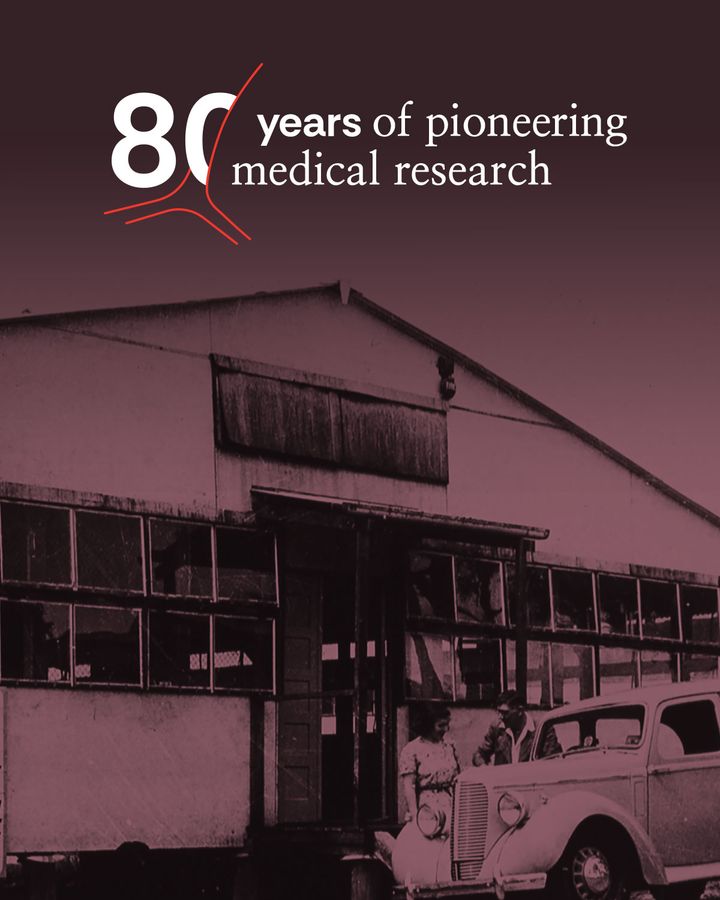 QIMR Berghofer 80 year logo
